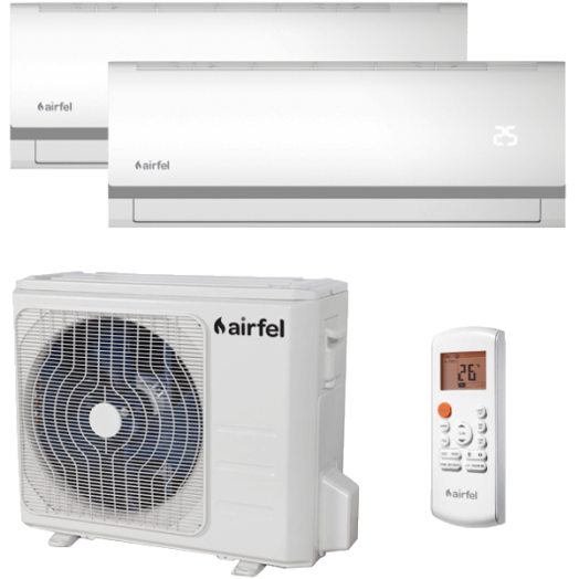 AIRFEL INVERTERES DUAL SPLIT KLÍMA 2,5+3,3KW 2LMX50A/LTXN25+LTXN35