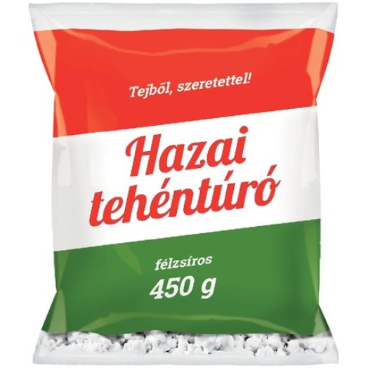 Hazai félzsíros túró