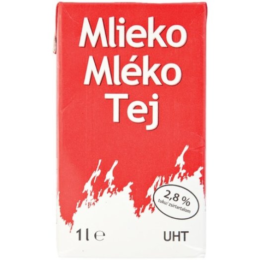 Mlieko UHT tej