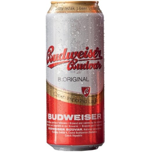 Budweiser dobozos sör