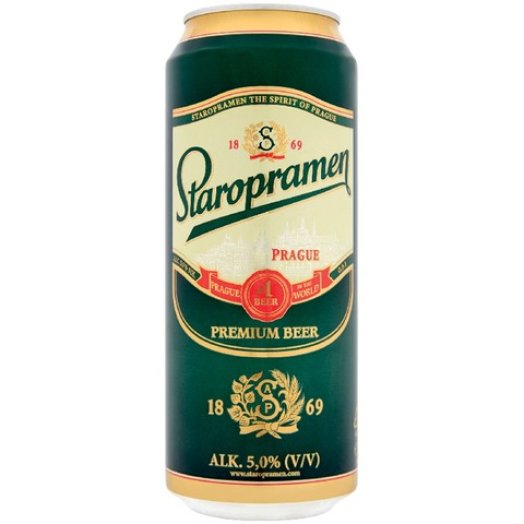 Staropramen dobozos sör