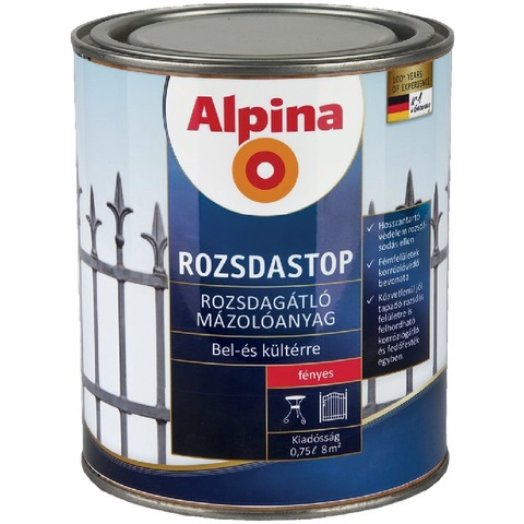 Alpina rozsdagátló festék