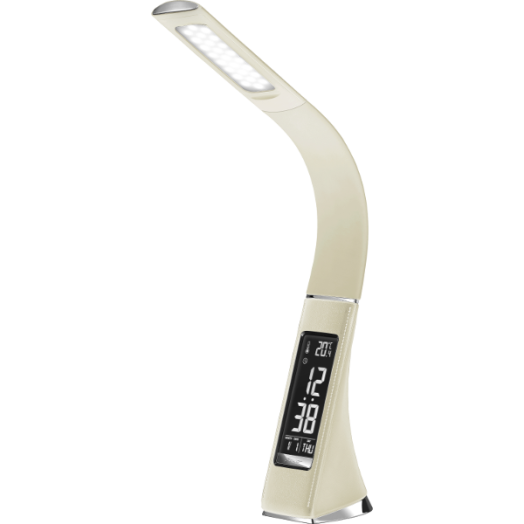 SOPHIE ASZTALI LED LÁMPA 6,5W 240LM ÓRÁVAL BÉZS DIMMERELHETŐ