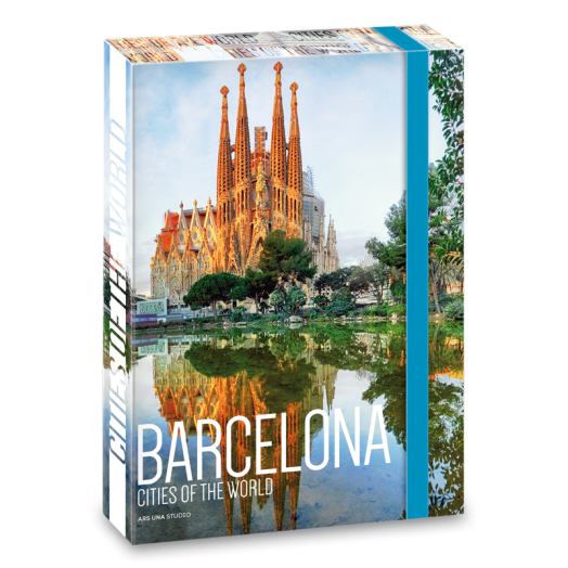 Cities-Barcelona füzetbox A/4