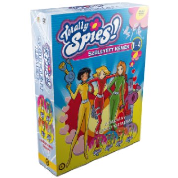 Totally Spies! - Született kémek 1-4. rész (díszdoboz) DVD