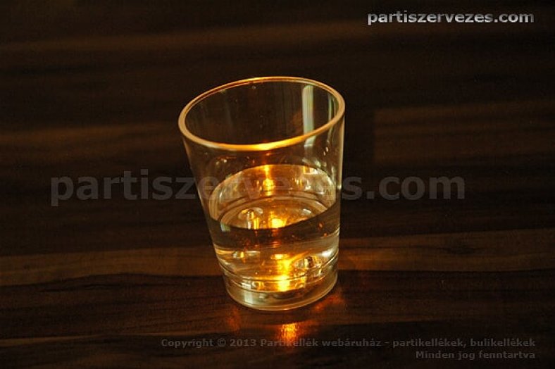 Világító LED felespohár