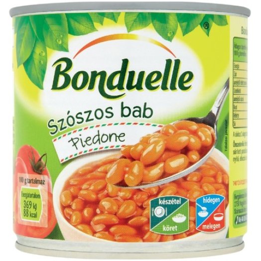 Bonduelle szószos bab