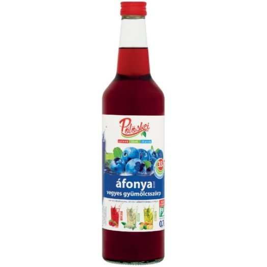 Pölöskei üveges szörp