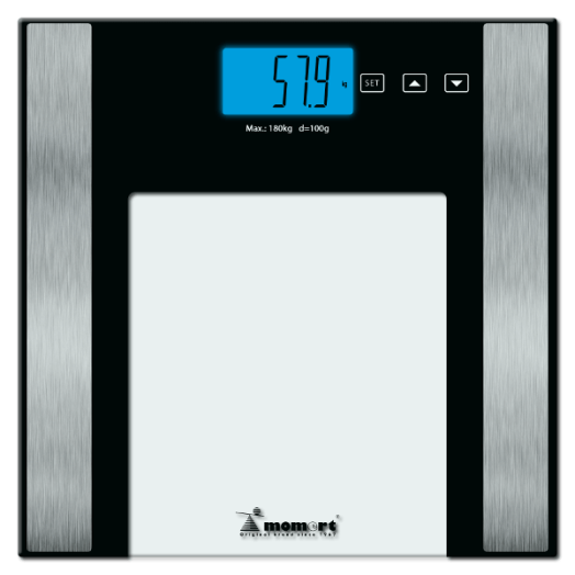 MOMERT TESTZSÍRMÉRLEG, DIGITÁLIS LCD KIJELZŐ, 180KG
