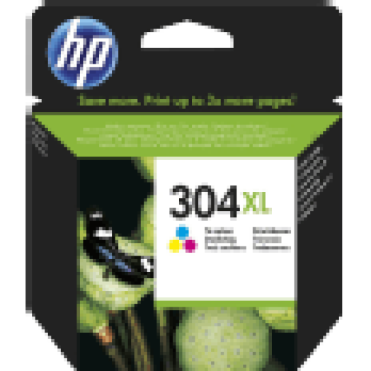 N9K07AE No. 304XL színes eredeti tintapatron