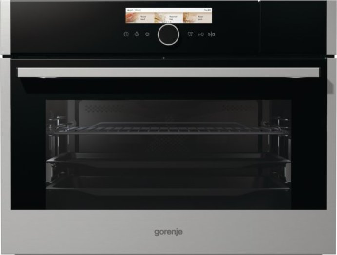 BCS598S24X Beépíthető kompakt sütő és gőzpároló kombi Superior designvonal