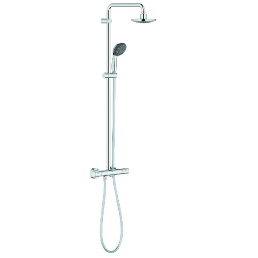 GROHE VITALIO START ZUHANYRENDSZER THERMOSZTÁTOS CSAPTELEPPEL KOMPLETT