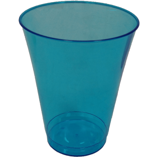 SABERT MŰANYAG POHÁR 20CL 10DB/CS KÉK