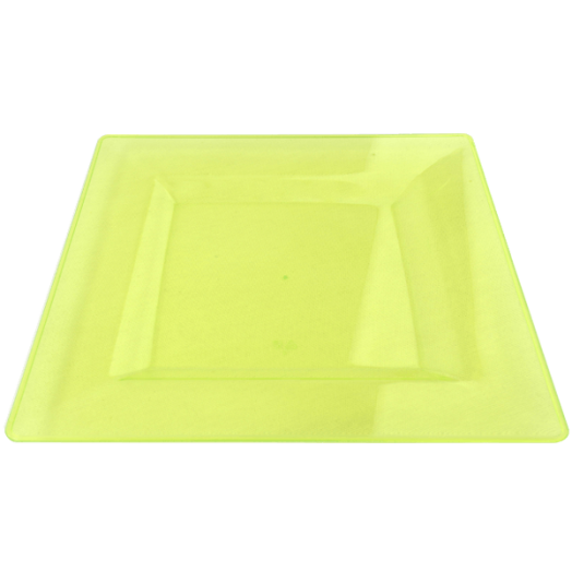 SABERT MŰANYAG TÁNYÉR 20CM 4DB/CS ZÖLD