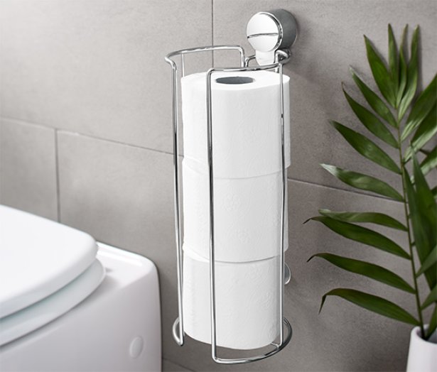 Tapadókorongos WC-papírtartó