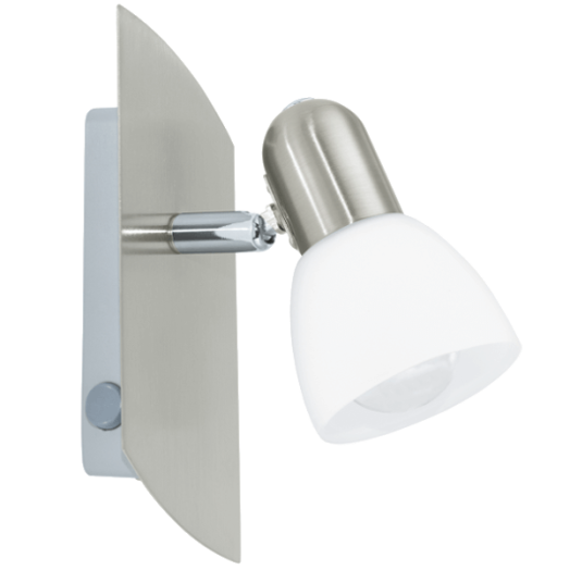 ENEA-C LED FALI LÁMPA E14 4W 300LM MATT NIKKEL RGB FÉNYFORRÁSSAL
