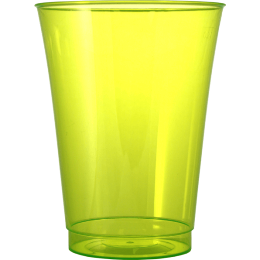 SABERT MŰANYAG POHÁR 20CL 10DB/CS ZÖLD