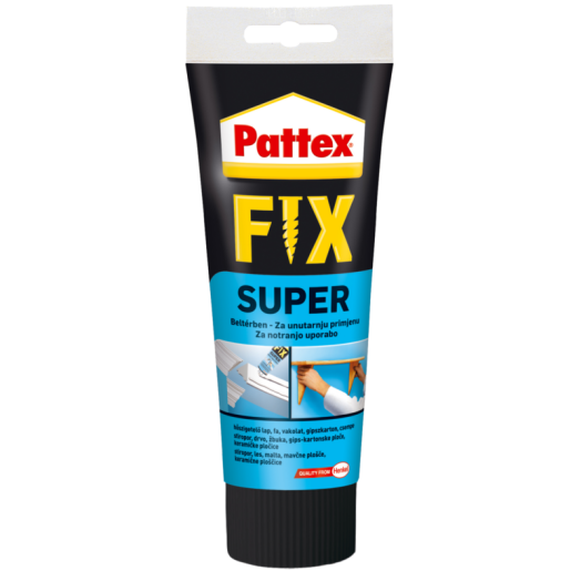 PATTEX SUPER FIX ÉPÍTÉSI RAGASZTÓ 250G DISZPENZIÓS ALAPÚ