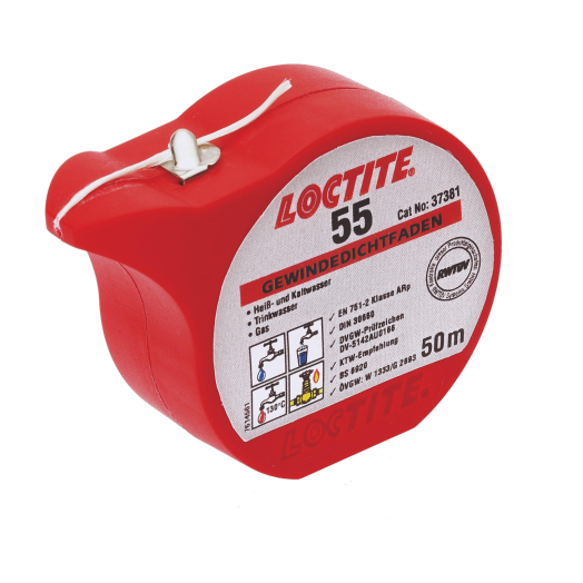 LOCTITE 55 CSŐMENETTÖMÍTŐ ZSÍNÓR 50M/DB