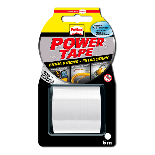 PATTEX POWER TAPE RAGASZTÓSZALAG 5M, FEHÉR