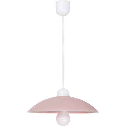 CUPOLA RANGE FÜGGESZTÉK E27 60W RÓZSASZÍN