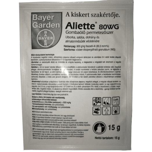 ALIETTE 80 WG 15G TASAKOS FELSZÍVÓDÓ, GOMBA- ÉS BAKTÉRIUMÖLŐ