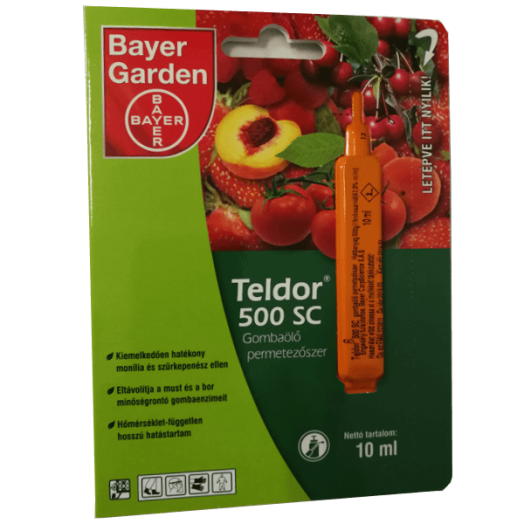 TELDOR 500 SC 10ML GOMBAÖLŐ FELSZÍVÓDÓ, ROTHADÁS ELLEN IS JÓ