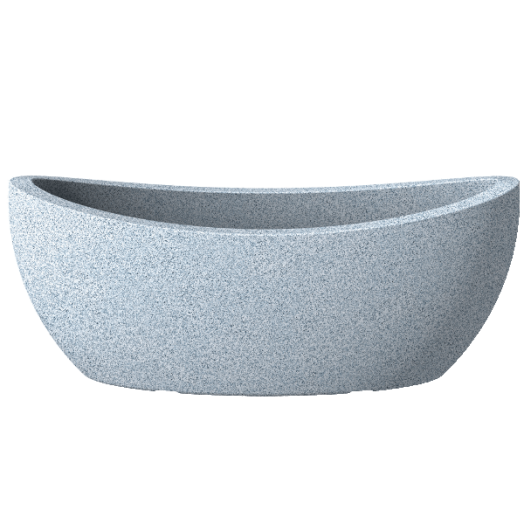 KASPÓ KÜLTÉRI 58CM WAVE GLOBE (253) FEHÉR GRÁNIT *310264*