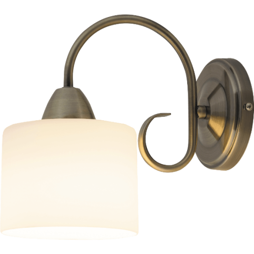 EDITH FALI LÁMPA E27 60W BRONZ