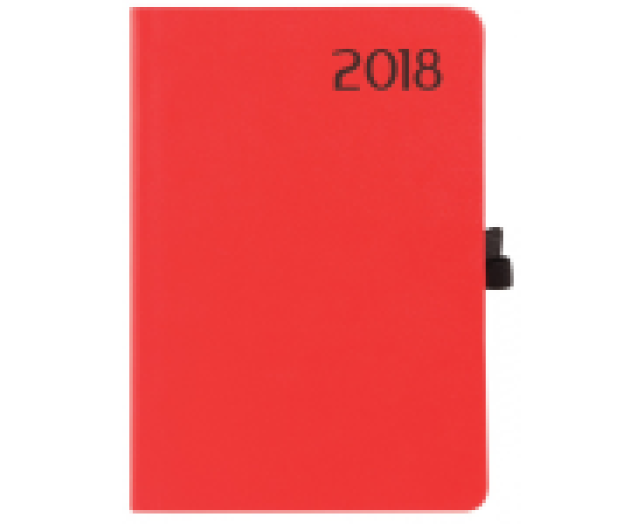 Agenda Rainbow R012 B6 heti bordó