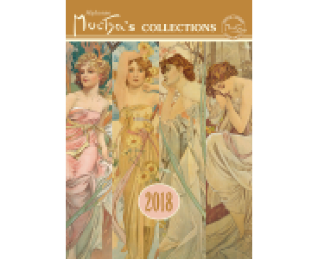 Falinaptár Alphonse Mucha 6094