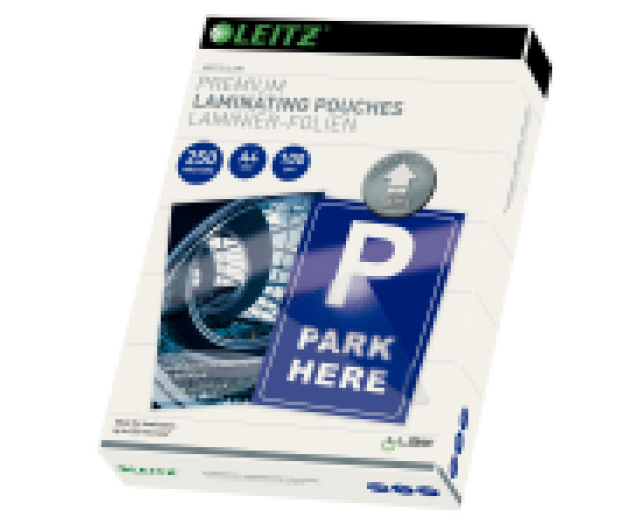 Leitz A4 250mic lamináló fólia, 100db/cs