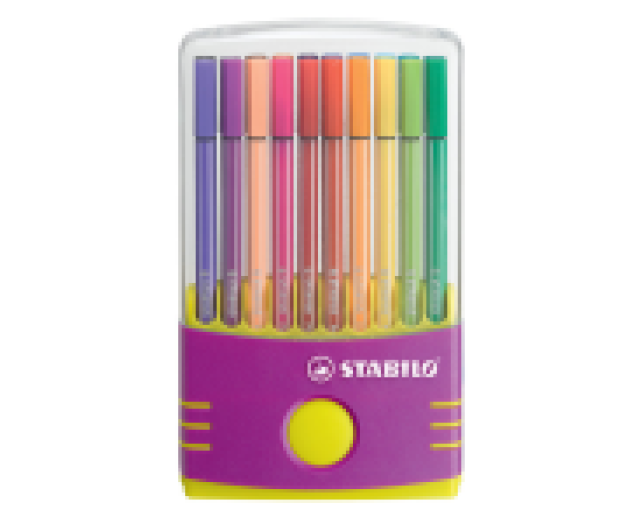 STABILO Pen 68 ColorParade filctoll 20 színű készlet lila
