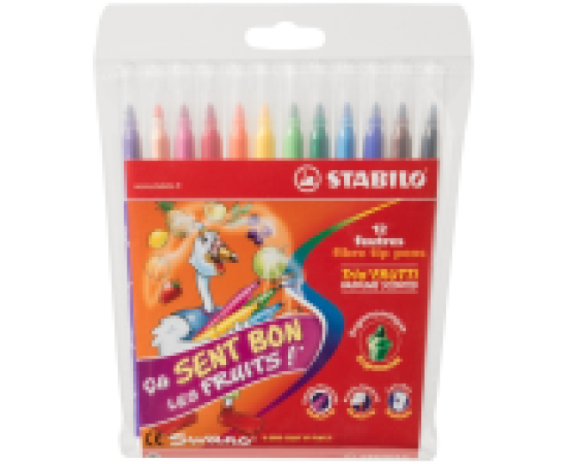 Stabilo TRIO Frutti illatos rostirón 12 szín