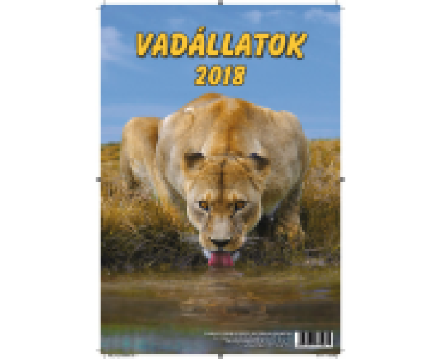 TopTimer falinaptár T094 Vadállatok