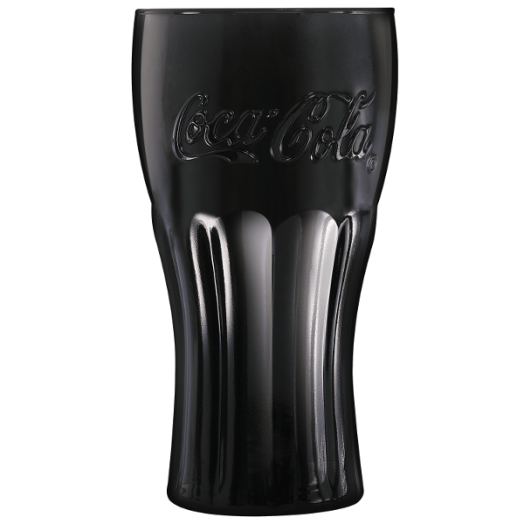 COCA-COLA ÜDÍTŐS POHÁR 0,37L FEKETE