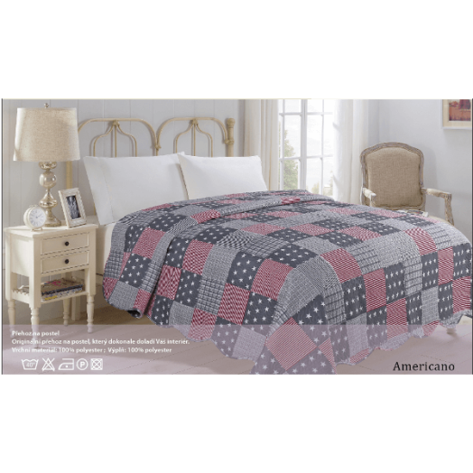 ÁGYTAKARÓ 240X220 CM 100% POLIÉSZTER AMERICANO