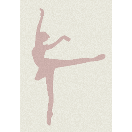 GYEREKSZŐNYEG 120X170CM BALERINA MINTÁS- SOFT GIRLY