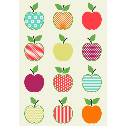 GYEREKSZŐNYEG 120X170CM SZÍNES ALMA MINTÁS - FEELING FRUITY