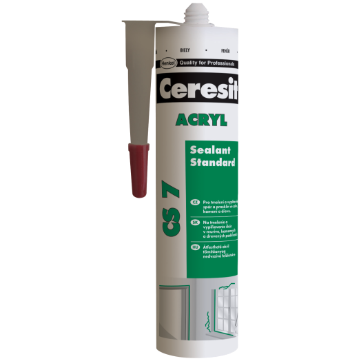 CERESIT CS 7 FALI AKRIL FEHÉR 280ML