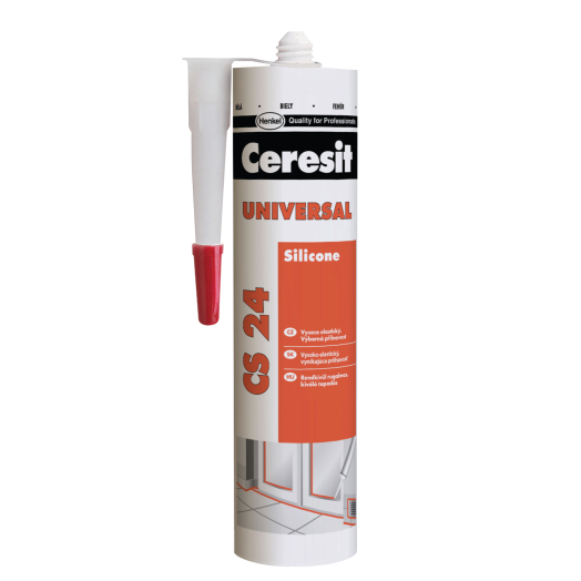 CERESIT CS 24 UNIVERZÁLIS SZILIKON 300ML TRANSZPARENS