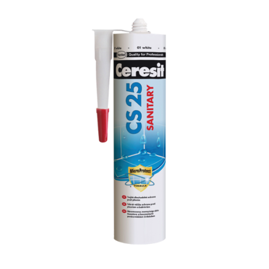 CERESIT CS 25 SZANITER SZILIKON 280ML COAL