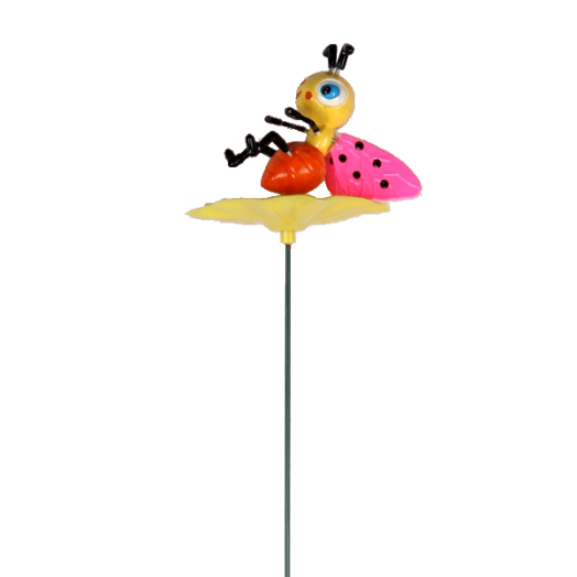 DEKOR PICK LESZÚRHATÓ MÉHECSKE MŰANYAG 10X9X68CM