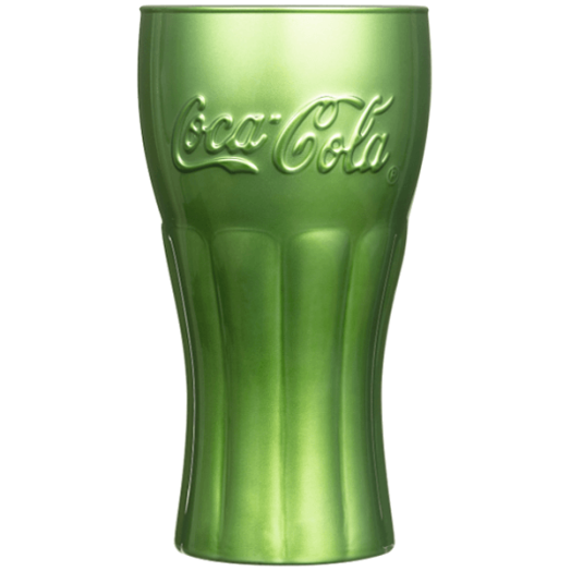 COCA-COLA ÜDÍTŐS POHÁR 0,37 L ZÖLD