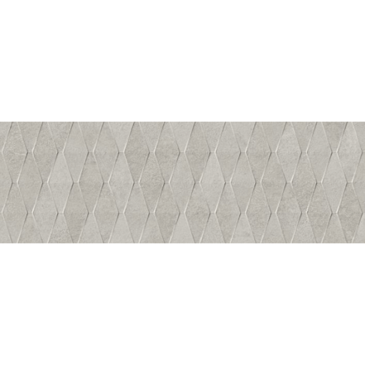 MIXIT DEKOR CSEMPE,30X90CM,FEHÉR MATT, 1,08M2/CS, ROMBUSZ MINTÁS 3D
