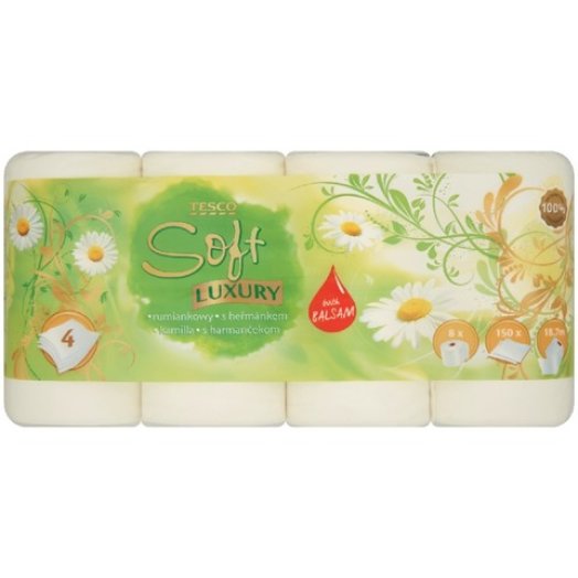 Tesco Soft Luxury toalettpapír