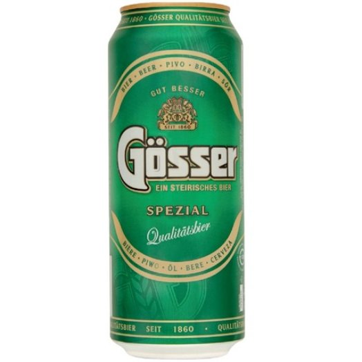 Gösser dobozos sör