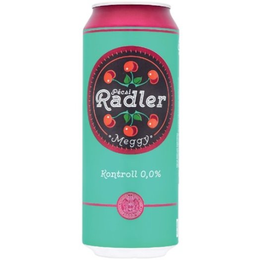 Pécsi Radler dobozos ízesített alkoholmentes sör