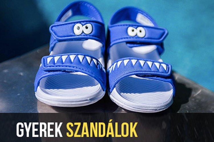 Gyerekszandálok akciója a Sportfactoryban