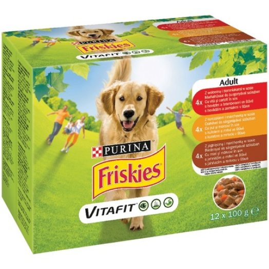 Friskies alutasakos kutyaeledel multipack